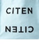 ＜CITEN＞ロゴ ステートメント バッグ S