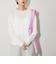 ＜CITEN＞シアー ユルTシャツ