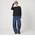 ＜CITEN＞シアー ユルTシャツ