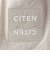 ＜CITEN＞パデッド クリア ロゴ トートバッグ