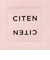 ＜CITEN＞パデッド クリア ロゴ トート S