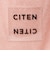 ＜CITEN＞キラキラクリアロゴトートバッグ