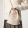 ＜CITEN＞キラキラニットクリアロゴキンチャクショルダーバッグ