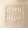 ＜CITEN＞キラキラニットクリアロゴキンチャクショルダーバッグ