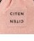 ＜CITEN＞キラキラニットクリアロゴキンチャクショルダーバッグ