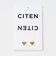 ＜CITEN＞ステンレスボールハートピアス