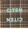 ＜CITEN＞チェック柄ジップポーチ