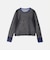 ＜CITEN＞チュールライクレイヤードニット