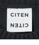 ＜CITEN＞ミドルゲージクルーネックニット