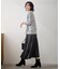 【6色展開】ムースタッチボクシーニット