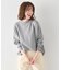 【6色展開】ムースタッチボクシーニット