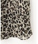 【ウエストゴム】レオパードプリーツスカート