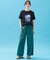 【新色追加/洗濯機可/ウエストゴム/接触冷感/UVケア/6色展開】清涼リラックスパンツ