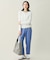 イージーケアライトストレッチテーパードパンツ