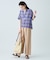7daysデイリータックワイドパンツ
