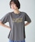 アソートロゴラウンドヘムTシャツ