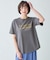 アソートロゴラウンドヘムTシャツ