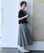 【2SET】ニット×チェックスカートセット