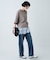 【ANY DENIM】カーブデニムパンツ