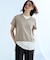【洗える】コットンベアジャージー ノースリーブ Tシャツ
