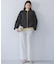 【CLASSY.2月号掲載/洗える】TRストレッチギャバ ワイドパンツ