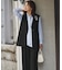 【VERY・CLASSY.・LEE掲載/セットアップ対応】トリアセダブルジョーゼット フルレングス パンツ