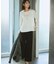 【VERY・CLASSY.・LEE掲載/セットアップ対応】トリアセダブルジョーゼット フルレングス パンツ