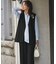 【VERY・CLASSY.・LEE掲載/セットアップ対応】トリアセダブルジョーゼット フルレングス パンツ