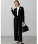 【VERY・CLASSY.・LEE掲載/セットアップ対応】トリアセダブルジョーゼット フルレングス パンツ