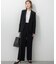 【VERY・CLASSY.・LEE掲載/セットアップ対応】トリアセダブルジョーゼット フルレングス パンツ