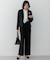 【VERY・CLASSY.・LEE掲載/セットアップ対応】トリアセダブルジョーゼット フルレングス パンツ