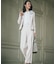 【VERY・CLASSY.・LEE掲載/セットアップ対応】トリアセダブルジョーゼット フルレングス パンツ