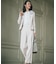 【VERY・CLASSY.・LEE掲載/セットアップ対応】トリアセダブルジョーゼット フルレングス パンツ