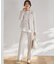 【VERY・CLASSY.・LEE掲載/セットアップ対応】トリアセダブルジョーゼット フルレングス パンツ