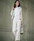【VERY・CLASSY.・LEE掲載/セットアップ対応】トリアセダブルジョーゼット フルレングス パンツ
