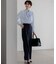 【VERY・CLASSY.・LEE掲載/セットアップ対応】トリアセダブルジョーゼット フルレングス パンツ