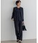 【VERY・CLASSY.・LEE掲載/セットアップ対応】トリアセダブルジョーゼット フルレングス パンツ