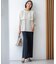 【VERY・CLASSY.・LEE掲載/セットアップ対応】トリアセダブルジョーゼット フルレングス パンツ