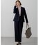 【VERY・CLASSY.・LEE掲載/セットアップ対応】トリアセダブルジョーゼット フルレングス パンツ