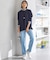 【RED CARD TOKYO×23区】デニム フレアパンツ