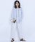 【洗える】LIBECO バンドカラー シャツ
