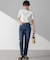 【洗える】23区DENIM ボーイズテーパード パンツ