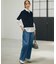 【見上愛さん・滝沢眞規子さん着用/VERY・Oggi掲載】23区DENIM ストレッチ ワイドパンツ