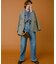 【見上愛さん・滝沢眞規子さん着用/VERY・Oggi掲載】23区DENIM ストレッチ ワイドパンツ