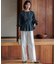 【CLASSY.11月号掲載/洗える】ドライ2WAYストレッチ ワイドパンツ
