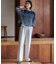 【CLASSY.11月号掲載/洗える】ドライ2WAYストレッチ ワイドパンツ