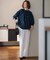 【CLASSY.11月号掲載/洗える】ドライ2WAYストレッチ ワイドパンツ