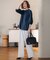 【CLASSY.11月号掲載/洗える】ドライ2WAYストレッチ ワイドパンツ