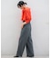 【CLASSY.11月号掲載/洗える】ドライ2WAYストレッチ ワイドパンツ