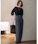 【CLASSY.11月号掲載/洗える】ドライ2WAYストレッチ ワイドパンツ